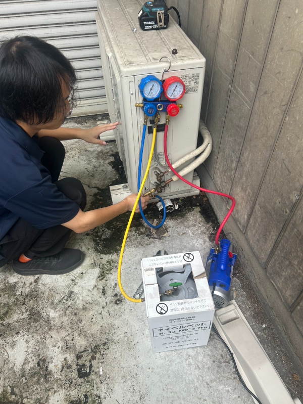 白岡市U様邸_店舗点検とガスチャージ5