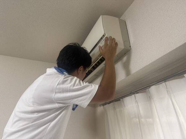 神奈川県川崎市_水漏れ対応クリーニング_状態確認
